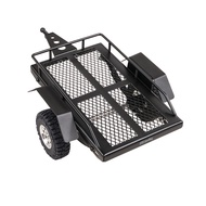Kyx โลหะ Diy การปรับเปลี่ยนจําลองรถ 1/18 Scale รถพ่วงขนาดเล็กใช้งานร่วมกับ Traxxas Trx-4m รีโมทคอนโท