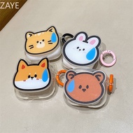 Transparent Transparent Wordless Animals Suitable for Sony Linkbuds S Bluetooth Headset Protective Case WF-LS900N Soft Case