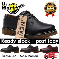 🔥สต็อกพร้อม🔥รองเท้า Dr.Martens Martin สำหรับผู้ชาย,รองเท้าหนังแท้รองเท้าออกงานรองเท้าคู่1461