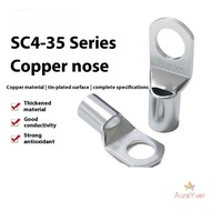 [AuraYuer] 5/10PCS DIY Accessories 1.5~35mm2 Terminals Wire Welding Cable Connector Suit SC16-6 SC25