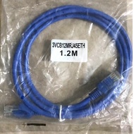 Prefabricated network cable with 2 RJ45 ends 1.2m 3VCB12MRJ45ETH