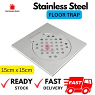 Standard Stainless Steel Floor Trap Floor Drain | Floor Trap Floor Grating