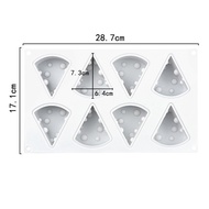8 hole cheese silicone mold cheese cake mold Chocolate Mold baking DIY mousse sandwich ice cream mol