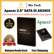 NioTech APACER SSD AS340X AS350 120GB 240GB 256GB 480GB 512GB 960GB 2.5" SATA SSD III 6Gb/s Solid St