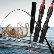 slowly jigging fishing rod PE0.6-1.5 casting type 1.5m 1.6m max 120g fishing rod  boat rod high qual