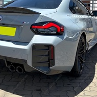 For Bmw G87 M2 M2CS MP Style REAR BUMPER ATTACHMENTS Rear Bumper AeroKit Diffuser Trim Airvent 2023 