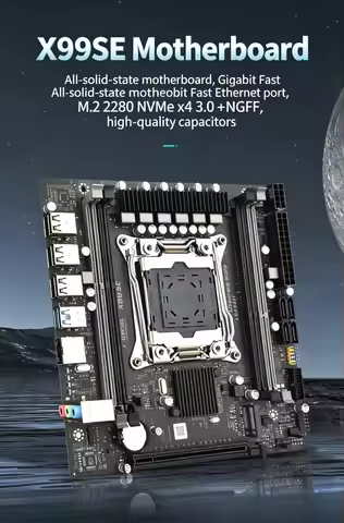 Mucen Store X99 desktop computer motherboard 2011 pin DDR3 memory E5 Zhiqiang 2666 V3 2678V3