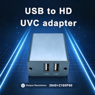 Camcorder USB to HDMI UVC INSTA360 Action4 Action5 Pocket3 to HDMI Image Transmission Capture Card L