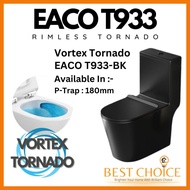 (SG60 CDC ) Free Delivery EACO T933 MB T933MB WC Tornado Flush toilet bowl wash closet P-trap