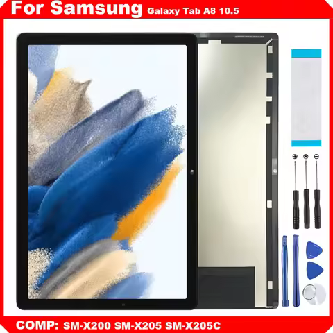 New LCD Screen Display For Samsung Galaxy Tab A8 10.5 (2021) SM-X200 SM-X205 With Touch Screen Digit