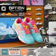 [ลิขสิทธิ์แท้] Option LEFUS Badminton LFS-0008 รองเท้าแบตมินตัน ยี่ห้อออฟชั่น