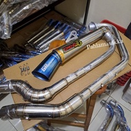1set Daeng4 Conical OPEN Spec exhaust xrm wave fury125 110 100 smash raider j rs125 rusi 100/ skygo 