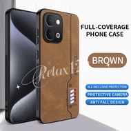 For Vivo Y500i 5G High Grade Luxury Minimalist Vintage Leather Phone Case For Vivo Y500i  Y500 Pro V