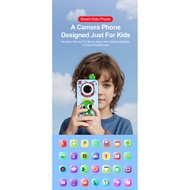 [Ready Stock] Children's Mini Mobile Phone Camera Multi-Function Dual-Camera Photo Video Big Head St