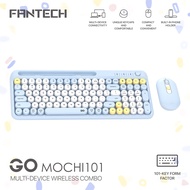 Fantech คีย์บอร์ดไร้สาย GO MOCHI101 รุ่น WK899  เมาส์ไร้สาย Bluetooth คีย์บอร์ดพร้อมเมาส์ คีย์บอร์ดอ