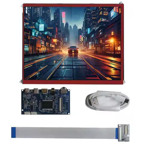 For iPad 3/4 9.7 Inch LP097QX1-SPA1 LTL097QL01 DIY IPS 2048*1536 LCD Display Screen Monitor TYpe C/H