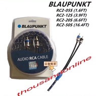 BLAUPUNKT Audio RCA 2 Channel Cable Oxygen Full Copper - [RC2-05S/RC2-12S/RC2-12S/RC2-50S]