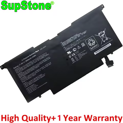 SupStone New C22-UX31 C23-UX31 Laptop Battery For Asus Zenbook UX31E UX31E-DH72 UX31A Ultrabook UX31