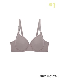 Sabina เสื้อชั้นใน มีโครง รุ่น Function Bra รหัส SBO1103 สีช็อคโกแลต