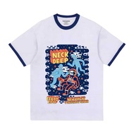 Ganzet store Ringer Tee T-Shirt / neckdeep T-Shirt