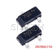 100PCS 2N7002LT1G SOT23 2N7002 SOT SOT 23 SMD 702 MMBT7002LT1G 60 V, 115 mA, N Channel new and origi