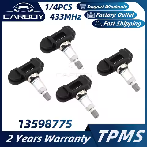 13598775 TPMS Tire Pressure Sensor For Opel Vauxhall Astra J GTC Zafira B Adam S Corsa Insignia CT S