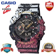 (รับประกัน 1 ปี) Casioนาฬิกาคาสิโอของแท้ G-SHOCK x One Piece CMGประกันภัย 1 ปีรุ่นGA-110JOP-1A4นาฬิก