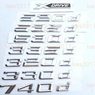 BMW 柴 字標 字母 貼標 後標 銘牌 尾標 730d 318d 520d 535d F11 F10 F30 F31
