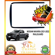 Nissan Navara 2021 to 2025 PRO 4X / VL / VE / Calibre-X OEM Rail Guard or Rail Liner (3pcs) 2022 202