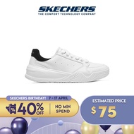 Skechers Women Court Classic Denali Shoes - 185020-WBK