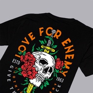 Tshirt - LOVE - DISTRO T-Shirt - SKULL T-Shirt - LOVE T-Shirt - Peace T-Shirt - DISTRO T-Shirt - Men