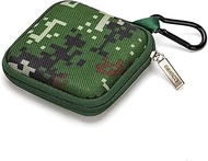 Ginsco Mini-Portable Hard Shell Earbuds Case for Apple EarPods/Samsung Galaxy Wired Earbuds, Headpho