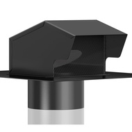 4 นิ้ว Chimney Out Mask ฝาครอบท่อไอเสียหลังคา Rooftop Exhaust Vent Cap