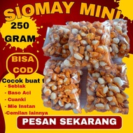 250 GRAM SIOMAY MINI KERING / SIOMAY BATAGOR MINI / SIOMAY KERIKIL MINI TOPING SEBLAK