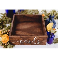 Wooden Box Gift Box/ 35x35x4cm