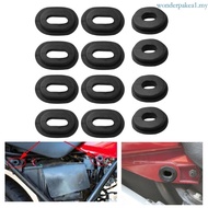 wonderpakea1 12Pcs Motorcycle Accessories Fairings Side Cover Oval Grommets for ZJ125 CG125