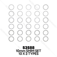 TAMIYA 53588 R/C 10mm Shim Set (3 Types/10pcs. Each)