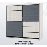 Almari Baju Almari Pakaian Wardrobe 8x8 kaki