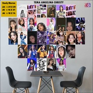 Poster Dinding Kamar Gambar Angelina christy JKT48 / Poster JKT48 / Hiasan Dinding / Poster kamar