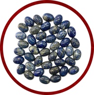 Natural Stone Lapis Lazuli ขนาดOV18x25mmหนา8mm วัตถุมงคลเสริมดวงโชคดี หินนำโชค หินแท้ลาพิส ลาซูลี่ ทุกเม็ดของแท้จากธรรมชาติ พลังของหินได้เพิ่มโชคลาภ รวยๆ เฮงๆ เหมาะสำหรับวางบนโต๊ะทำงานหรือใส่วางกระเป๋า หรือใส่ในขวดแก้วตกแต่งบ้านเสริมมงคลตามหลักฮวงจุ้ย