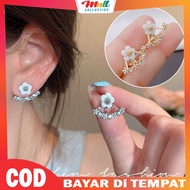 Pearl Earrings MALL StylishWanita – Trendy & Elegant Korean Flower Model ANT01
