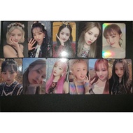 Photocard Benefit Scene 1, Withdrama 3rd Event & Hologram IZ*One One Reeler IZONE