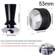 2Pcs Espresso Tamper with 3Angled Distributor 30lbs Spring Calibrated Coffee Tampers Stainless Steel