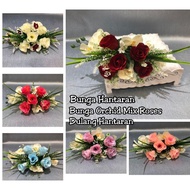💐Ready Stock💐Bunga Hantaran Siap Gubah / Bunga Bakul (Bunga Orchid with mini rose)