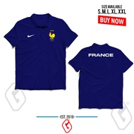 polo shirt prancis euro / baju kerah bola euro france