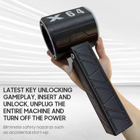 X64 Violent Blower Handheld Turbo Jet Fan 64mm Brushless Powerful 1400G Thrust 1000W Highpower Duct