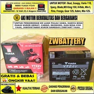 AKI MOTOR BEAT, VARIO 110, SPACY, REVO, BLADE, SCOOPY, CS1 YTZ4V YUASA