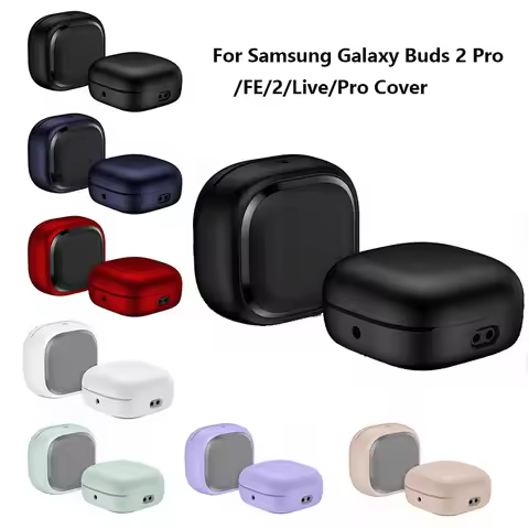 New For Samsung Galaxy Buds 2 Pro/FE/2/Live/Pro Cover Anti Drop Full Body Protective Hard Shell for 