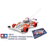 Tamiya #19619 - JR RISING TRIGGER WHITE SP, SUPER XX CHASSIS  [19619]