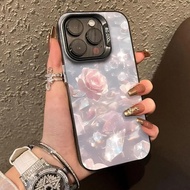 Luxury Rose Flower Case For Tecno Camon 30S Pro CLA6 / Camon 30S CLA5 / Camon 30 4G CL6 / Camon30 5G